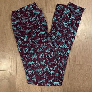 LulaRoe crown leggings